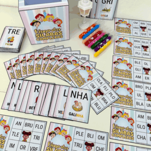 Bingo sílabas complexas