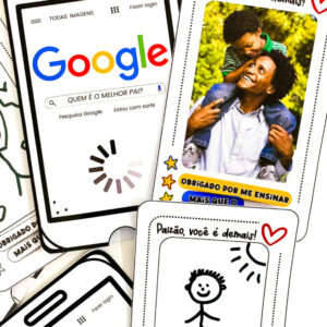 Cartão dia dos pais - Google