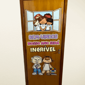 Decoração de porta